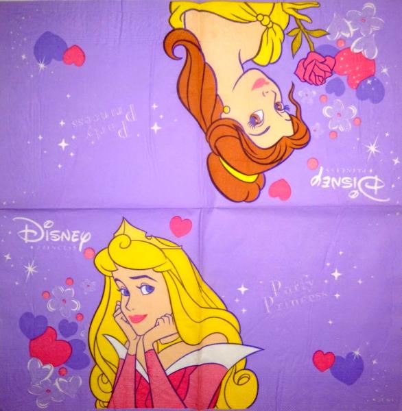 PRI-007 Prinzessin - 2-lagig - Disney